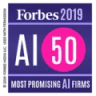 Forbes 2019 AI50 logo