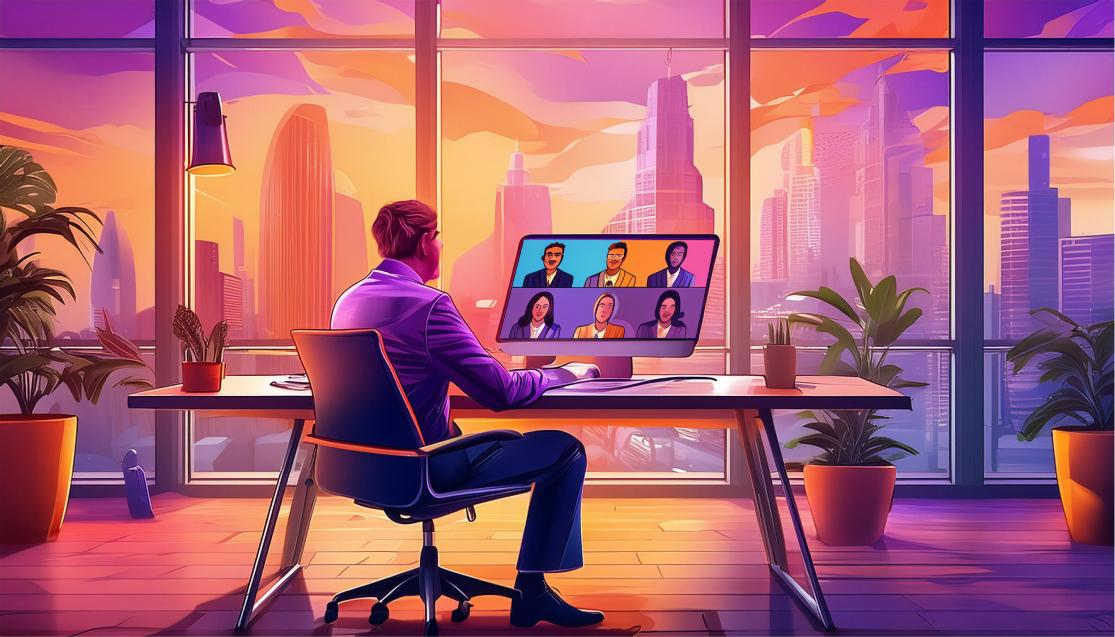 99,000 hours of Diverse Online Business Meetings